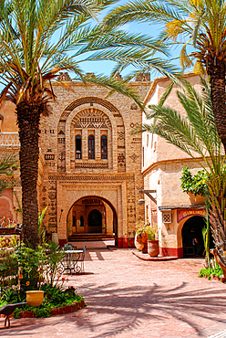 House detail in the Medina d'Agadir, which recreates a traditional Berber village