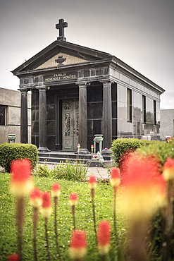 Magnificent tombs in the Cemetery Municipal Sara Braun, Punta Arenas, Patagonia, Chile, South America