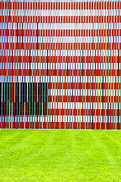 Facade of Museum Brandhorst, Munich, Bavaria, Germany