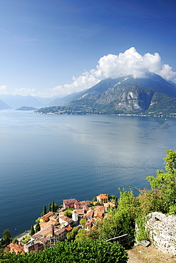 View to Varenna at Lake Como, Lombardy, Italy