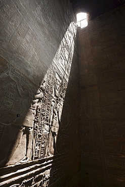 Wand Reliefs in Temple of Horus at Edfu, Edfu, Egypt