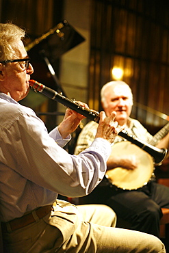 Woody Allen and New Orleans Dixie Jazz at Casa Fuster, Barcelona, Catalonia, Spain