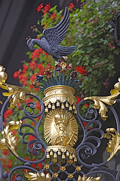 sign for a tavern, Bamberg, Upper Franconia, Bavaria, Germany