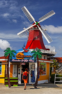 West Indies, Aruba, The Mill, dutch wind mill, De Olde Molen, Souvenir shop