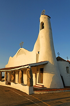 Italy Sardinia Porto Cervo Stella Maris church