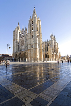 Cathedral of Leon, Leon, Castile and Leon, Spain