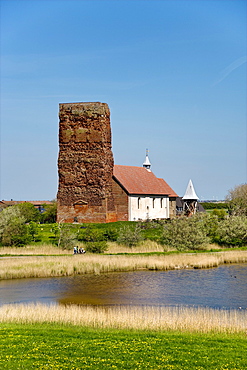 St. Salvator Church, Pellworm Island, North Frisian Islands, Schleswig-Holstein, Germany