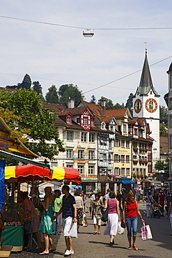 Market, St. Gallen, Canton of St. Gallen, Switzerland