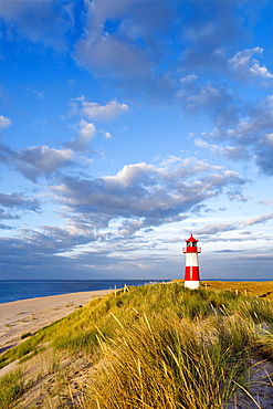 Lighthouse List-East, Ellenbogen, Sylt Island, Schleswig-Holstein, Germany