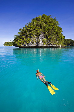 Snorkeling Rock Islands, Micronesia, Palau