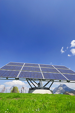 Photovoltaic system, Woergl, Tyrol, Austria