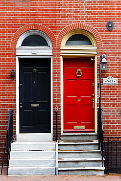 doors, Washington Square, Philadelphia, Pennsylvania, USA