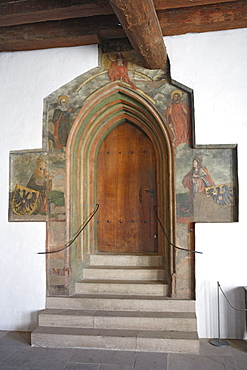 Imperial chapel in the Imperial castle, Nuremberg, Franconia, Bavaria, Germany