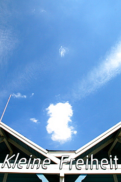 Kleine Freiheit at Lake Cospuden, Leipzig, Saxony, Germany