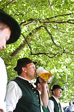 Mountain festival, Kraxnbichl, Neufahrn, Egling, Upper Bavaria, Germany