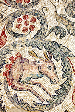 Ancient mosaik, Villa Romana Casale, Piazza Armerina, Sicily, Italy