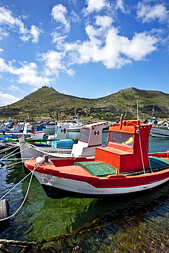 Harbour, Island Favignana, Sicily, Italy