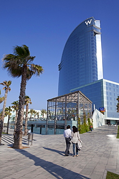 W-Hotel, Barceloneta, Barcelona, Catalonia, Spain