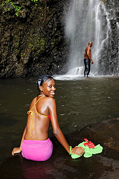 Trinity Falls, Saint Vincent, Karibik, Caribbean