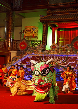 Theater play, Imperial Theater, Citadel, Imperial City, Hue, Trung Bo, Vietnam