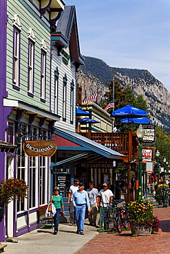 Main Street, Crested Butte, Colorado, USA, North America, America