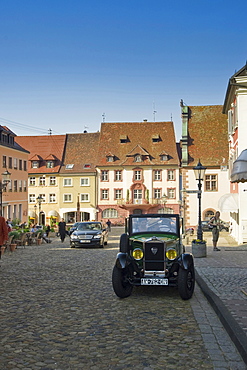 oldtimer, historic part of Endingen, Kaiserstuhl, Baden-Wuertemberg, Germany