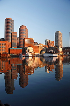 View on the city of Boston, Massachussets, USA