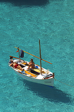 Calo d es Moro, nearby Cala SAmonia, near Santanyi, Mallorca, Balearic Islands, Spain, Europe