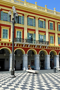 Newly redisigned Place Massena, Galerie Lafayette, Cote d Azur, Nice, Provence, France