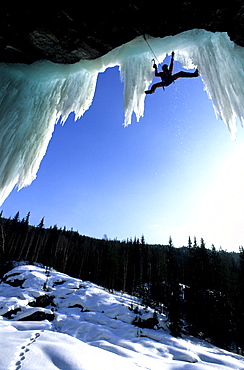 Ice Climbing, Goljuvet, Norway