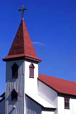 Corrugated Iron Church, Bolungarvik, Iceland