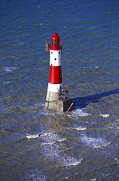 Lighthouse, Beachy Head, Eastbourne, Sussex, England, Great Britain