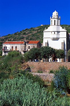 Church, Eglise Greque, Corsica, France