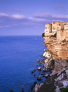 Bonifacio, Falaises, cliff, Bonifacio, Corsica, France