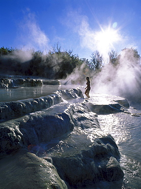 Cascate del Mulino, Saturnia, Tuscany, Italy