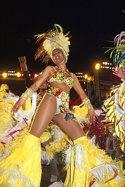 Woman in the carnival costume, Carnival, Santa Cruz de Tenerife