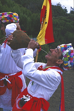 Herder celebrations, Santuario de los Reyes, El Hierro, Canary Islands, Spain