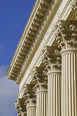 Detail of a historical building in the town of Oamaru, South Island, New Zealand, Oceania