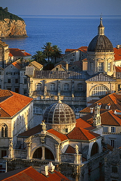 View of Old Town, Dubrovnik Croatia