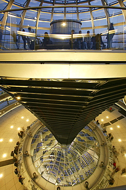 Dome of German Parliament, Berlin, Germany