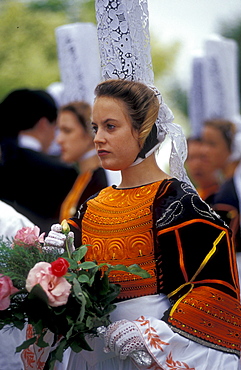 Brittany, France, Fete des Brodeuses, Pont le Abbe