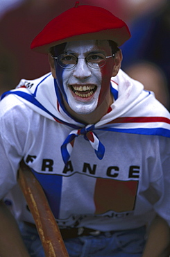 Soccer fan from France