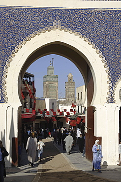 Bab Boujeloud, Fes, Morocco00057526