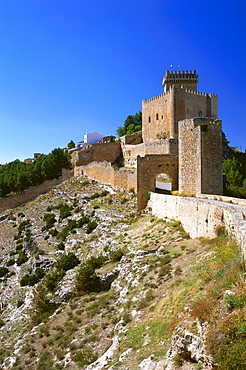 Hotel-Parador, Castle, Alarcon, Province Cuenca, Castilla-La Mancha, Spain