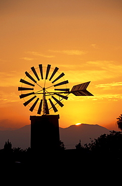 Windmill, Casa Blanca, Mallorca, Baleares, Spain