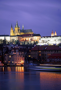 Charles Bridge, Hradschin, Castle, Prague, Czech Republic