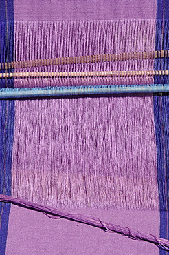 Weaving loom in Chiapas, San Lorenzo Zinacantun, Mexico