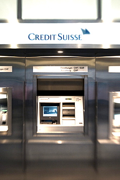 Zurich Bank Credit Suisse interieur, ATM