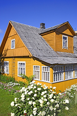 Residential building in Varena, Dzukijos national park, Lithuania