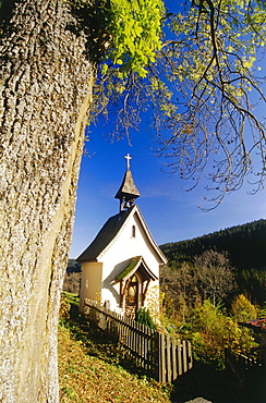 Chapel near Breitnau, Black Forest, Baden-Wurttemberg, Germany